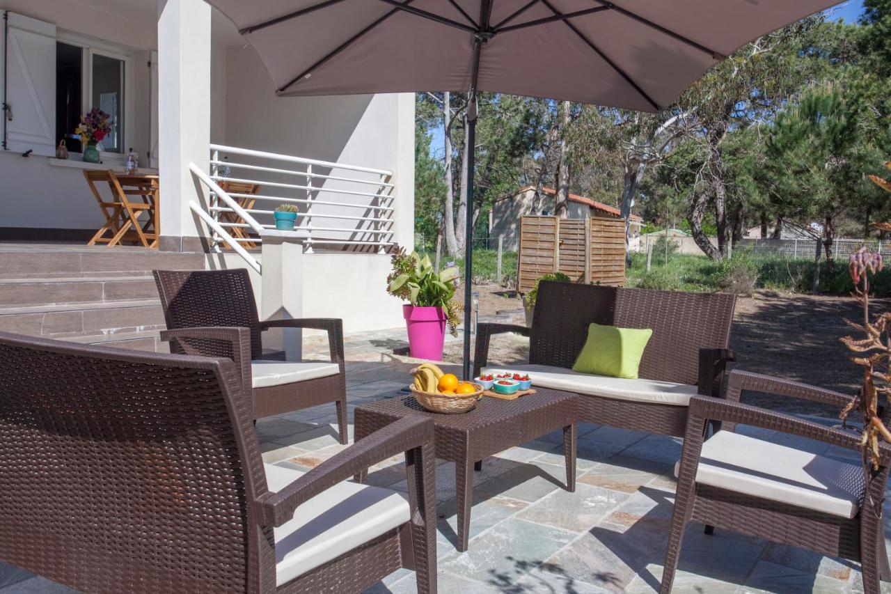 Pinarellu Maisons Bord De Mer- Marine De Sorbo - Gites 3 Epis מראה חיצוני תמונה
