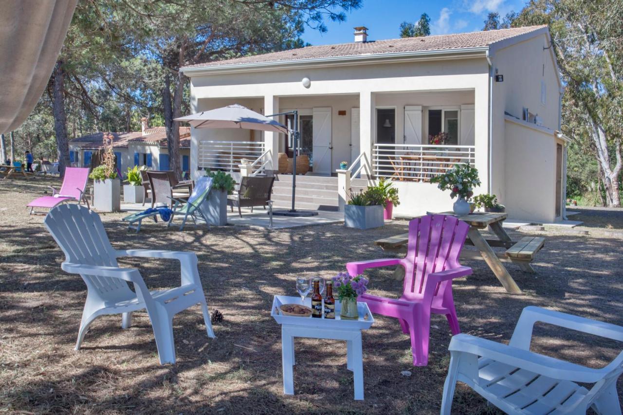 Pinarellu Maisons Bord De Mer- Marine De Sorbo - Gites 3 Epis מראה חיצוני תמונה