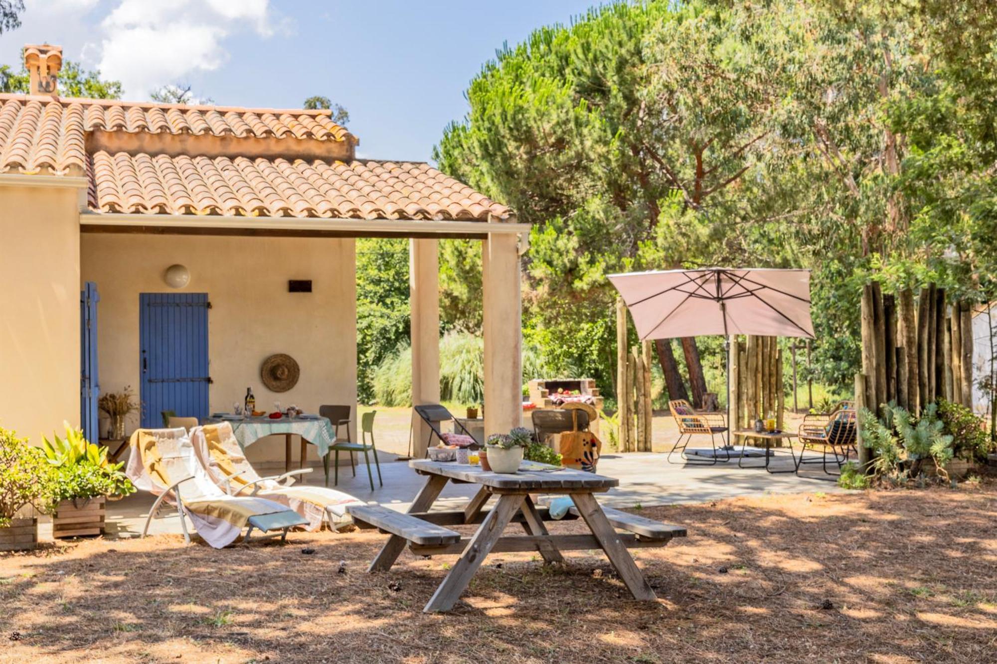 Pinarellu Maisons Bord De Mer- Marine De Sorbo - Gites 3 Epis מראה חיצוני תמונה